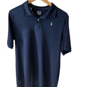Ralph Lauren Dark Blue Polo with Green Emblem